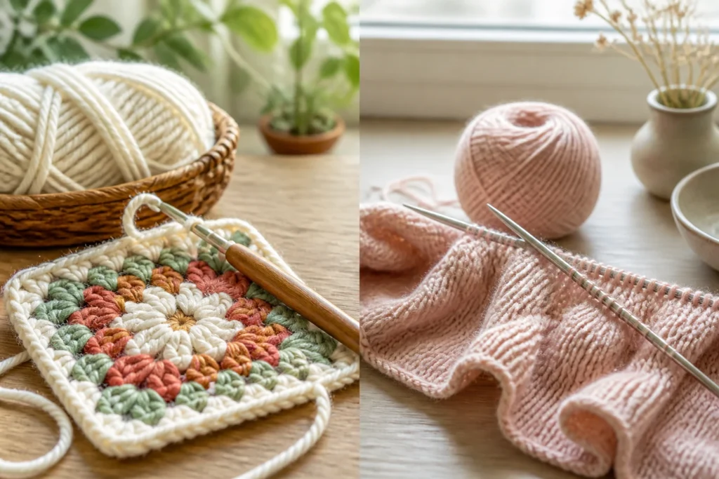 Crochet vs Knitting: Which Is Easier to Learn?