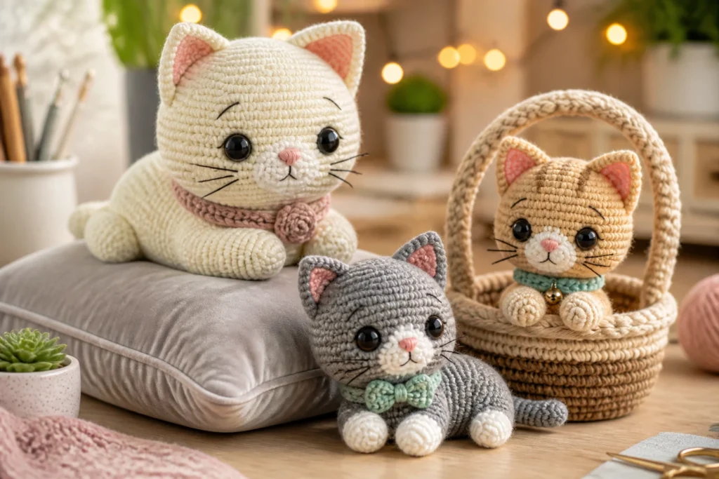 11 Crochet Cat Amigurumi Patterns You'll Love