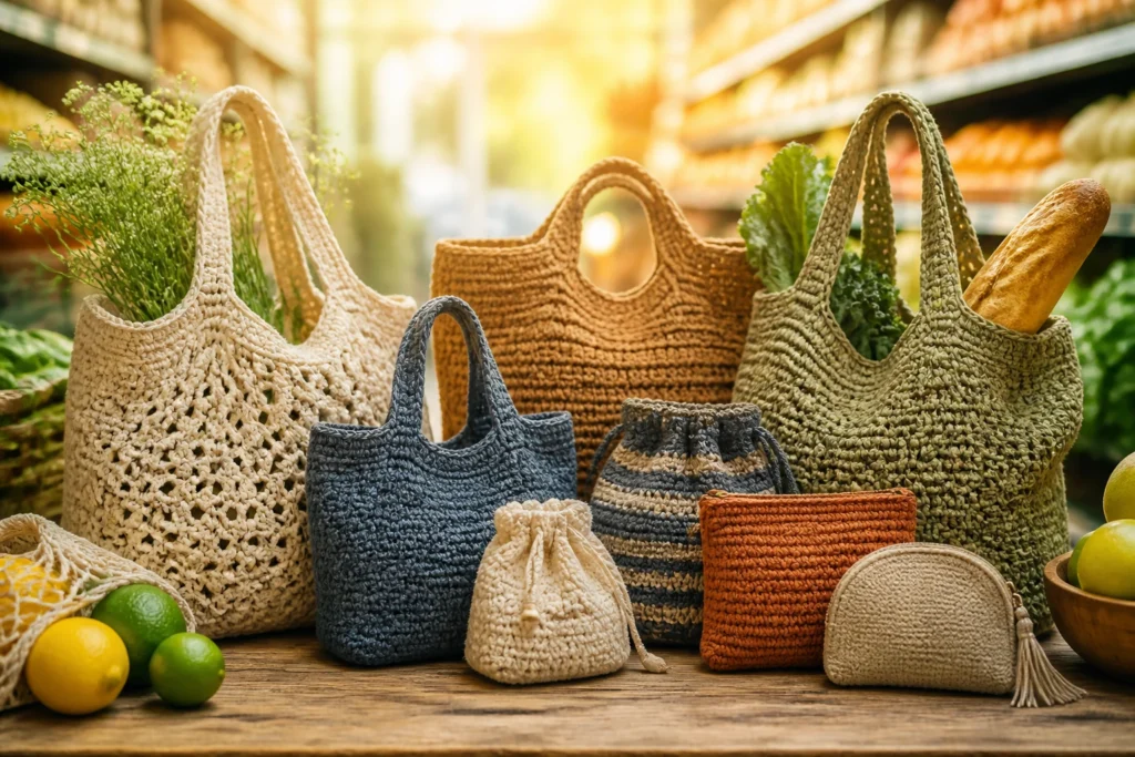 11 Crochet Market Bag Patterns for Everyday Use