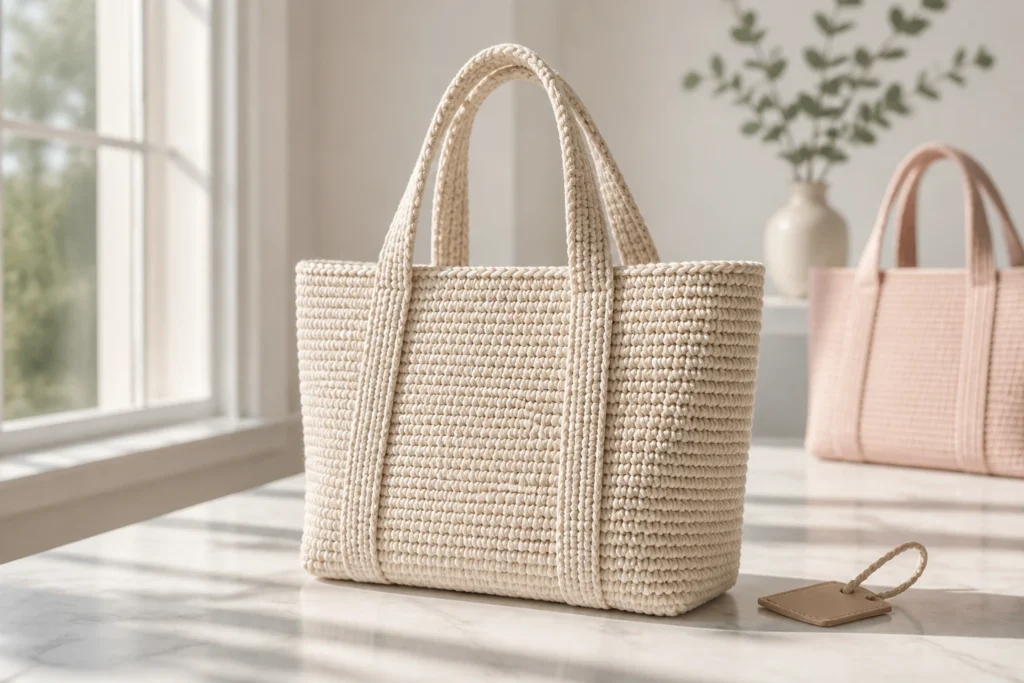 10 Minimalist Crochet Tote Bags