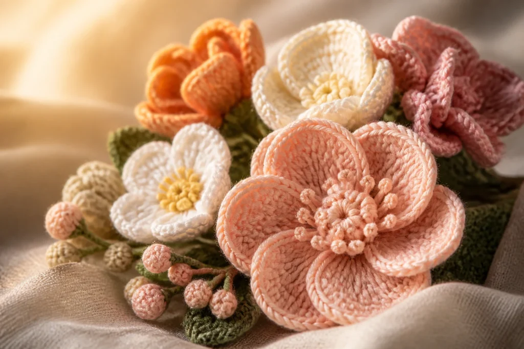 Common Crochet Flower Mistakes