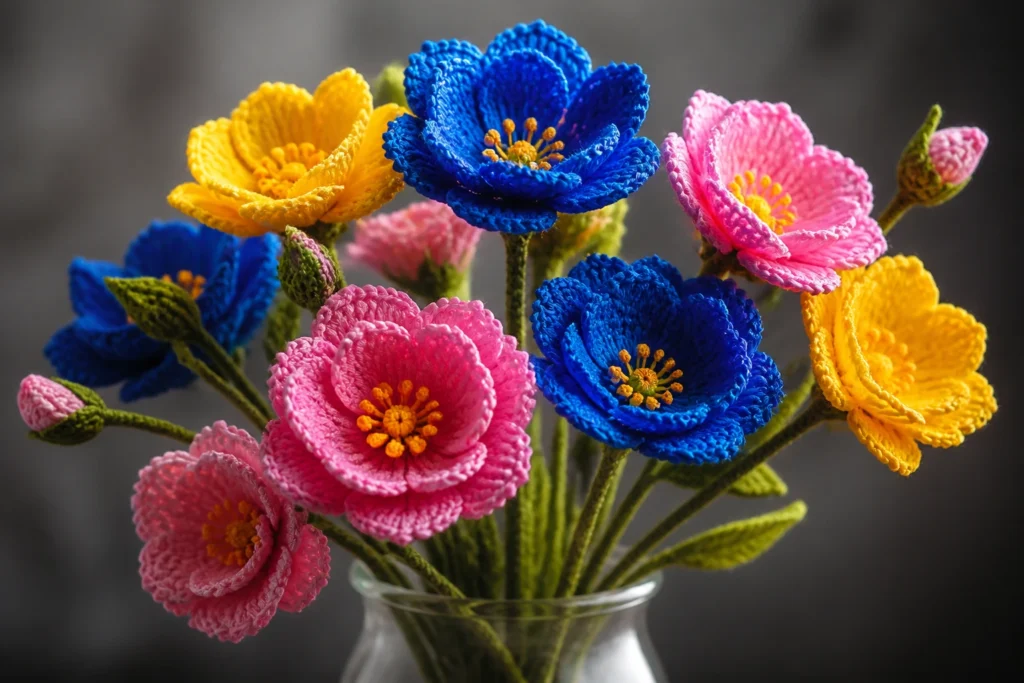 Best Yarn for Crochet Flowers