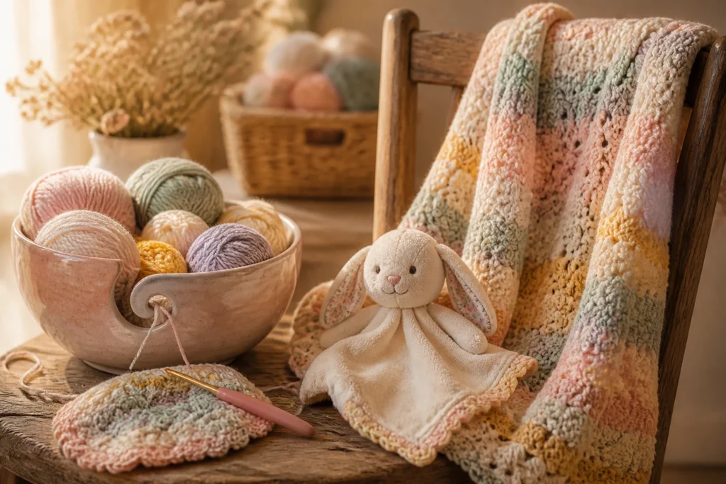 10 Crochet Gifts for New Moms
