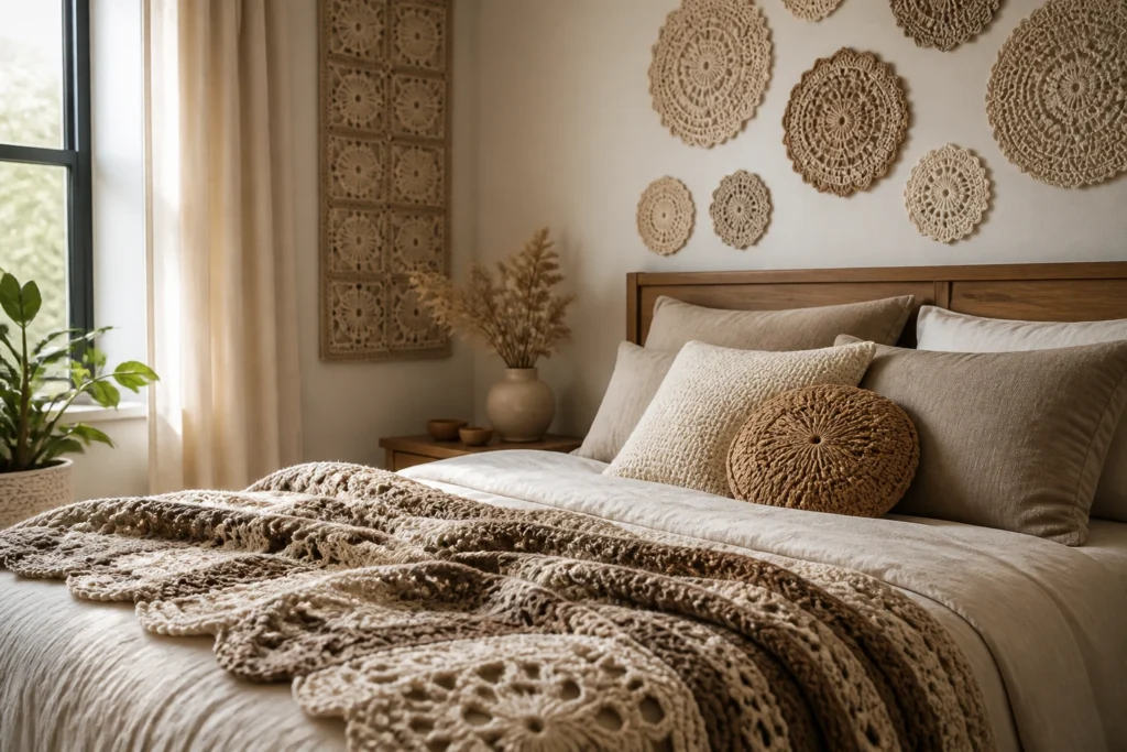 11 Crochet Bedroom Decor Ideas for Cozy Spaces