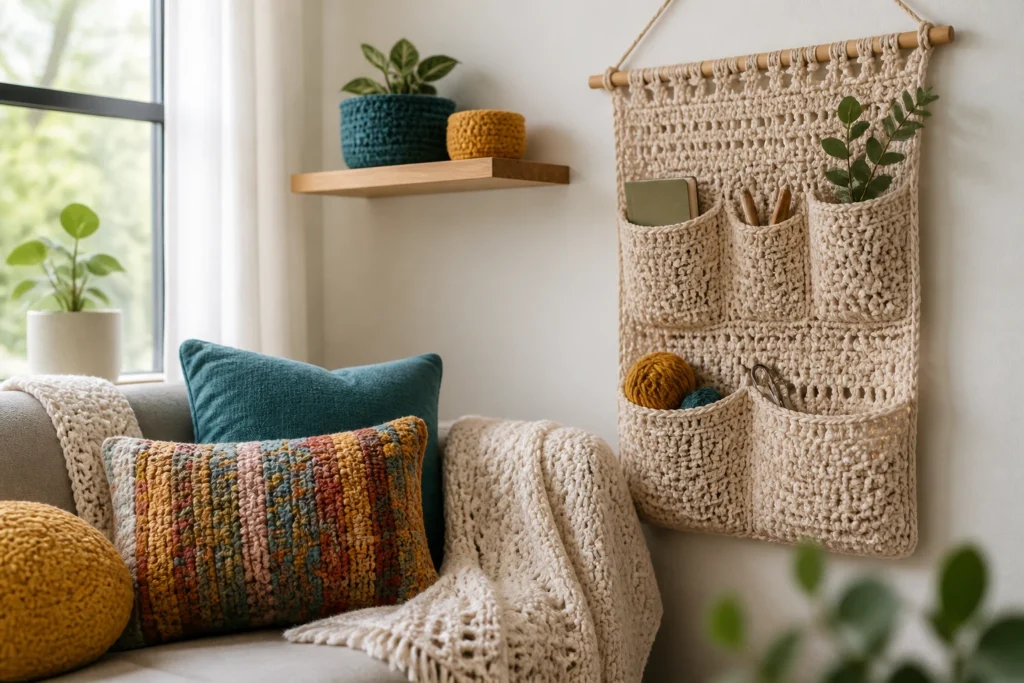 9 Crochet Decor Ideas for Small Spaces