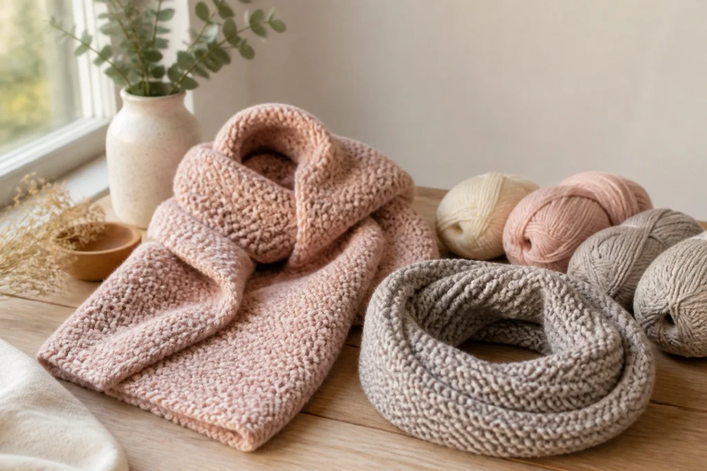 10 Easy Crochet Scarves for Beginners