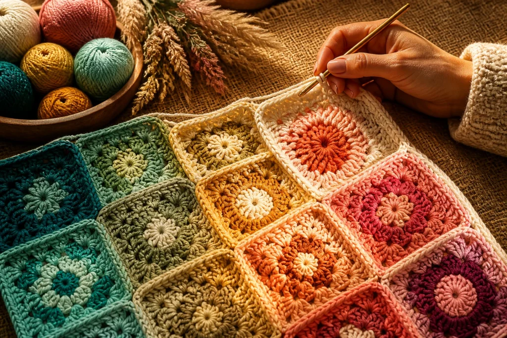 10 Traditional Granny Squares You'll Love