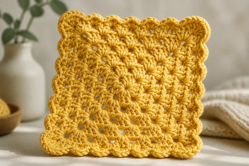 11 One-Color Granny Square Patterns
