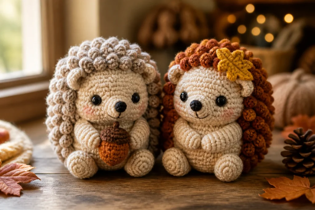 10 Crochet Hedgehog Amigurumi Patterns