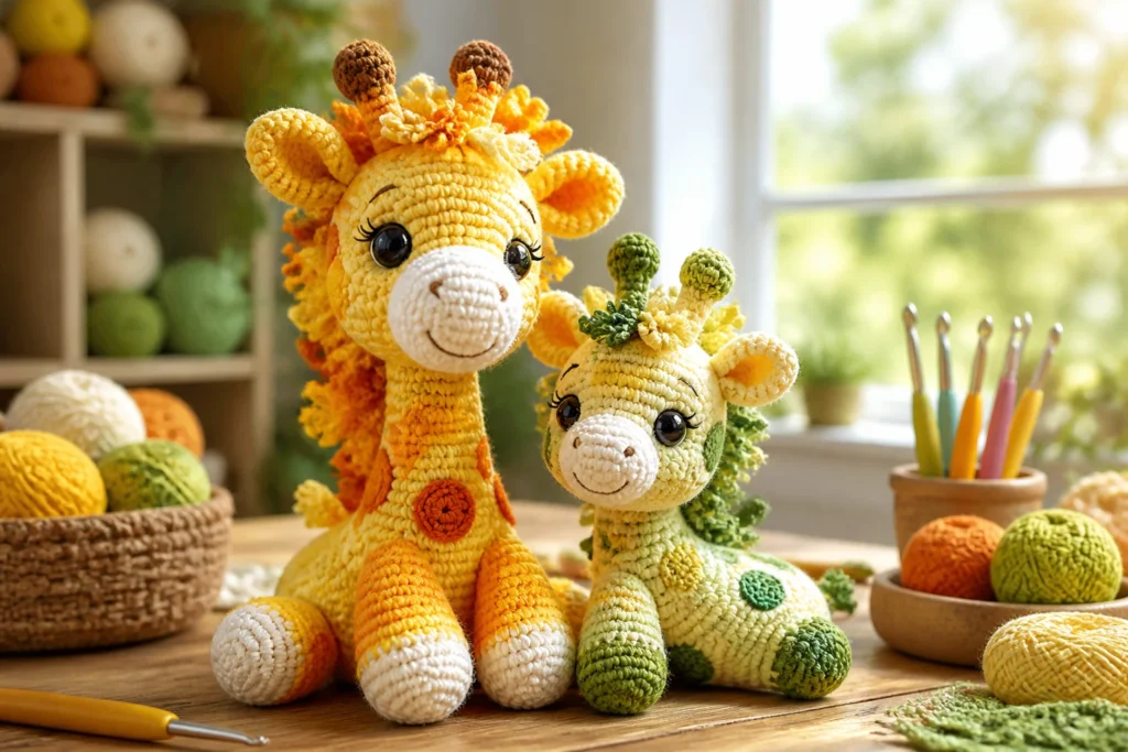 10 Crochet Giraffe Amigurumi Patterns