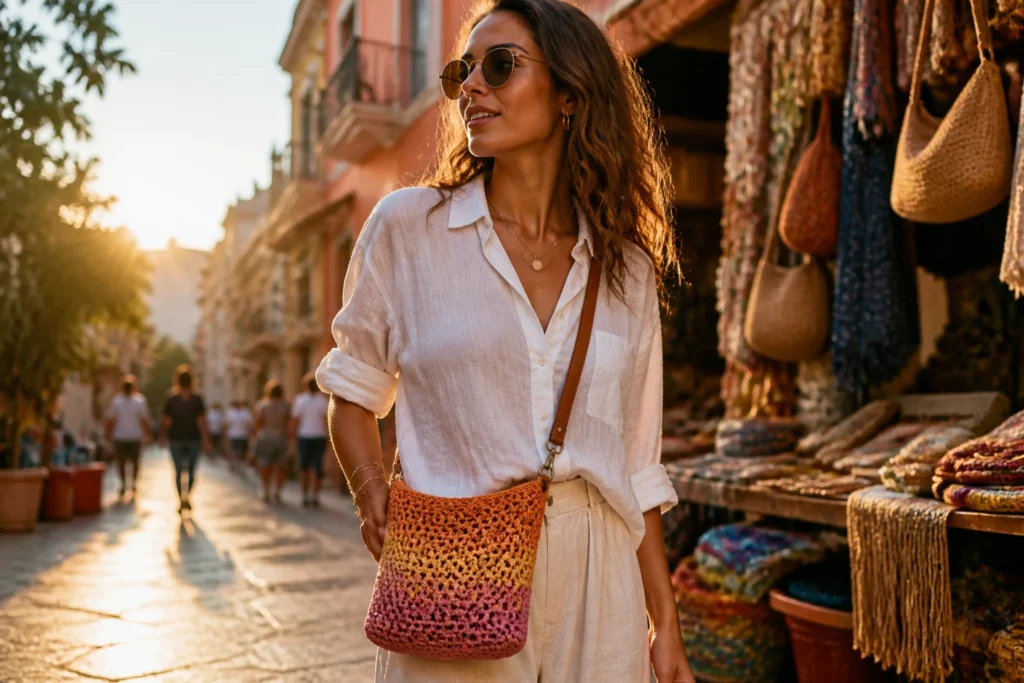 10 Crochet Crossbody Bags for Travel