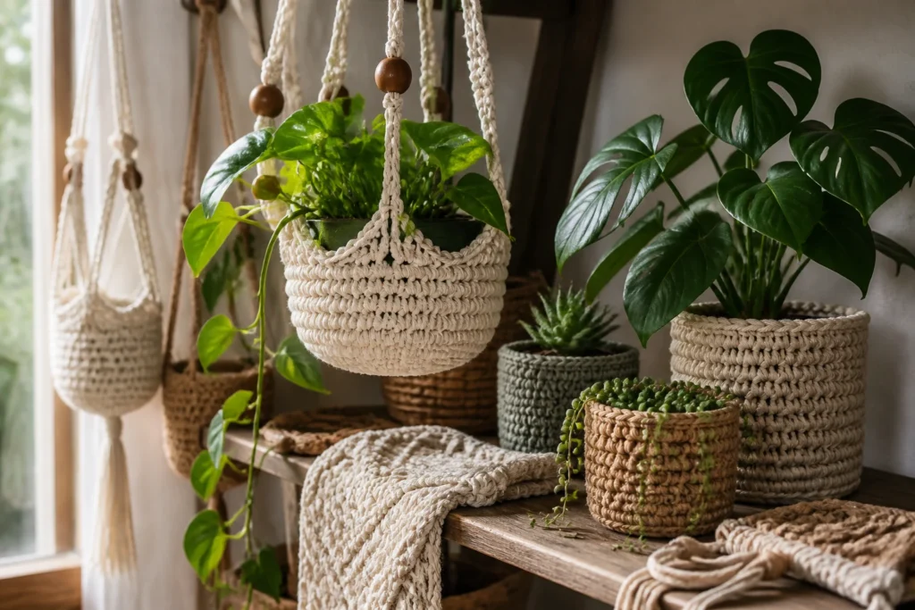 10 Crochet Gifts for Plant Lovers