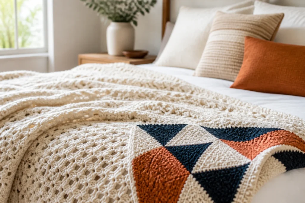 9 Crochet Blanket Ideas for Bedrooms