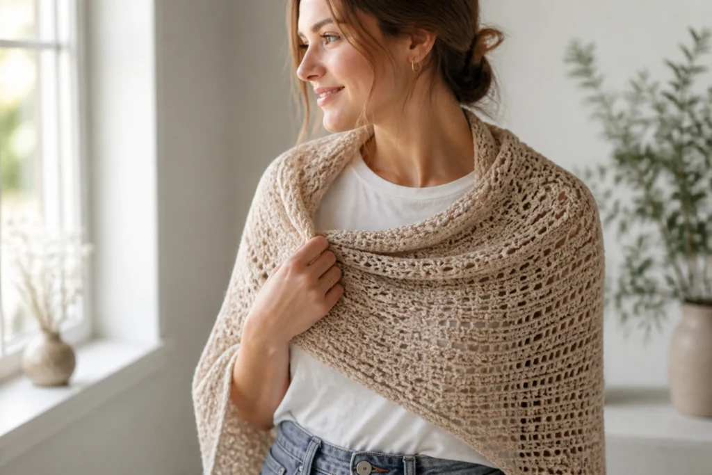 10 Easy Crochet Shawls for Beginners