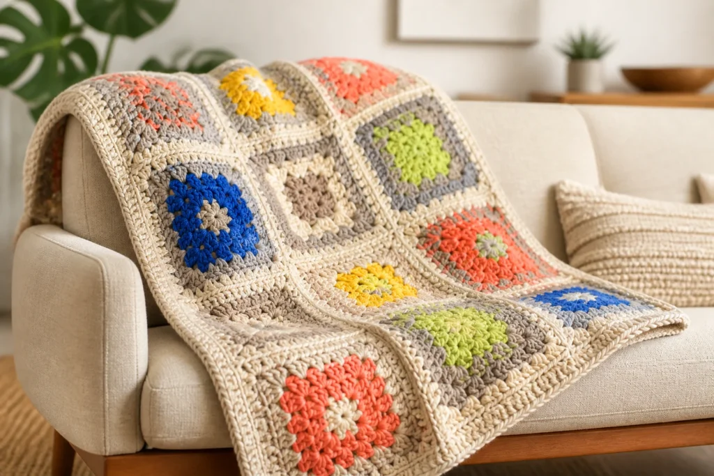 Best Color Palettes for Modern Granny Squares