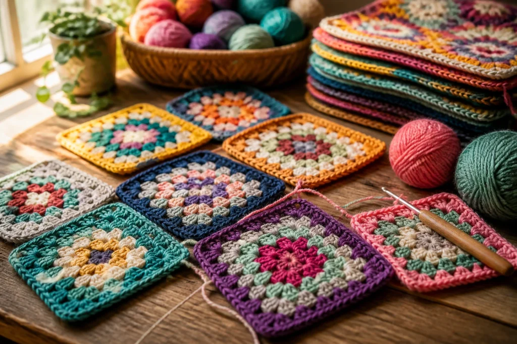 How Many Granny Squares Do You Need for a Blanket