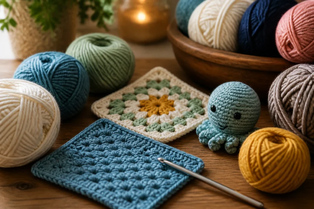 How to Estimate Yarn for Small Crochet Projects