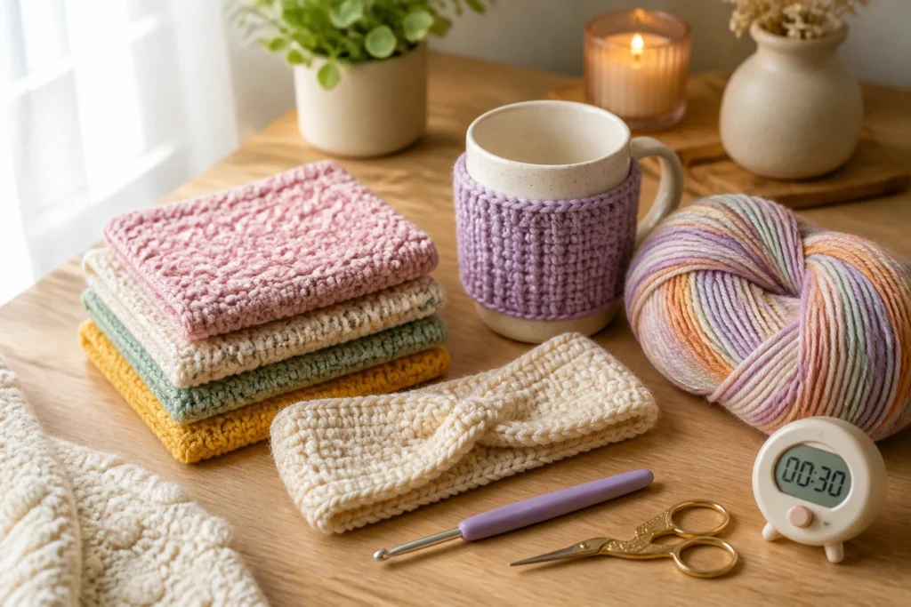 Best Crochet Projects When You Only Have 30 Minutes