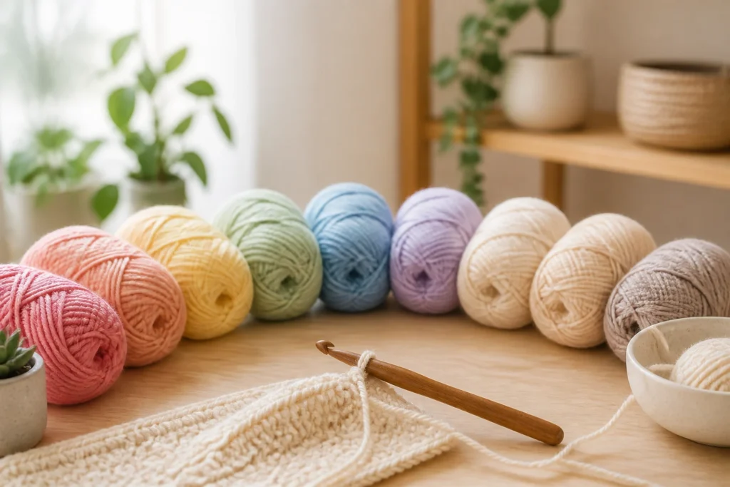 What Is the Easiest Yarn to Crochet With?