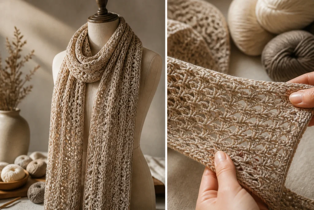 How Long Should a Crochet Scarf Be