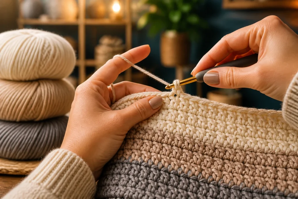 Half Double Crochet Stitch Explained