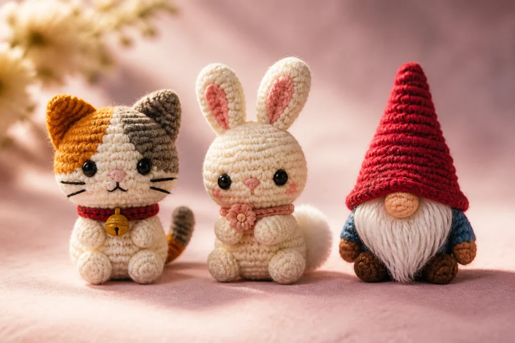 9 Pocket-Sized Amigurumi Patterns