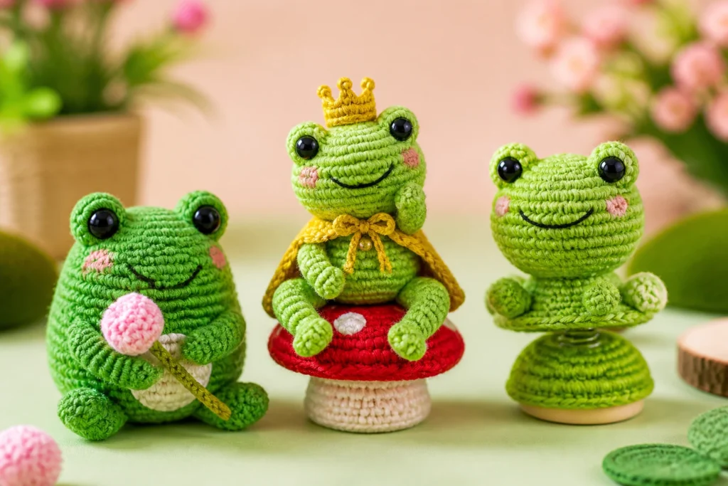 9 Easy Frog Amigurumi Patterns for Beginners