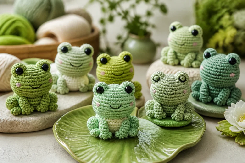 11 Cute Frog Amigurumi Patterns to Crochet