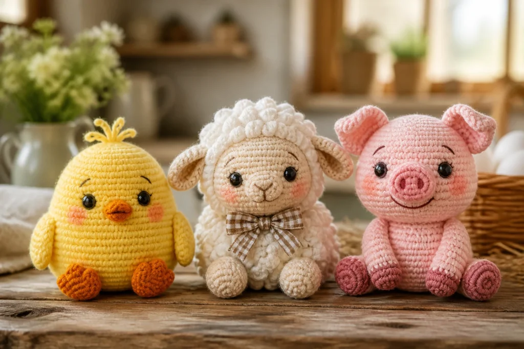 11 Farm Animal Amigurumi Patterns You'll Love