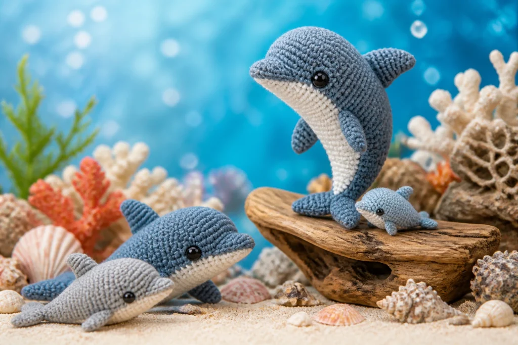 11 Dolphin Amigurumi Crochet Patterns