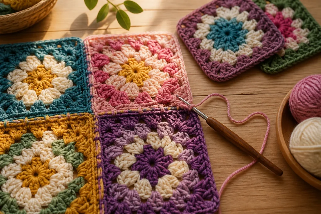 Common Granny Square Joining Mistakes