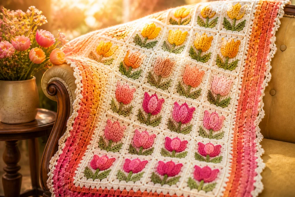 11 Tulip Granny Square Patterns