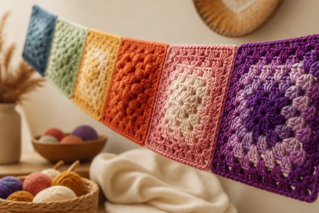 10 Stylish Granny Square Designs